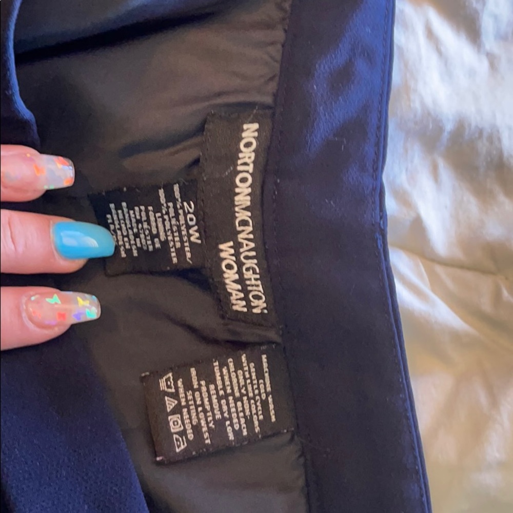 20 W Norton mcnaughton woman polyester pants